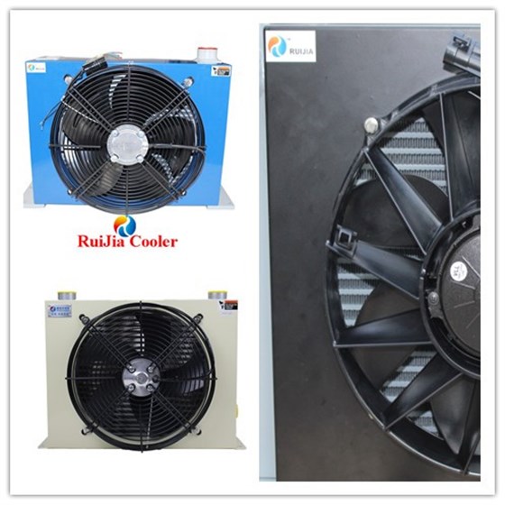 藍白黑風冷卻器鐵殼