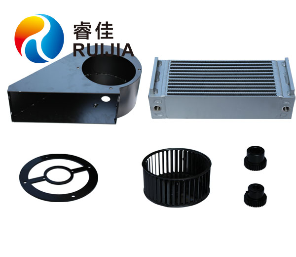 板翅式散熱器帶蝸牛式風(fēng)機(jī)