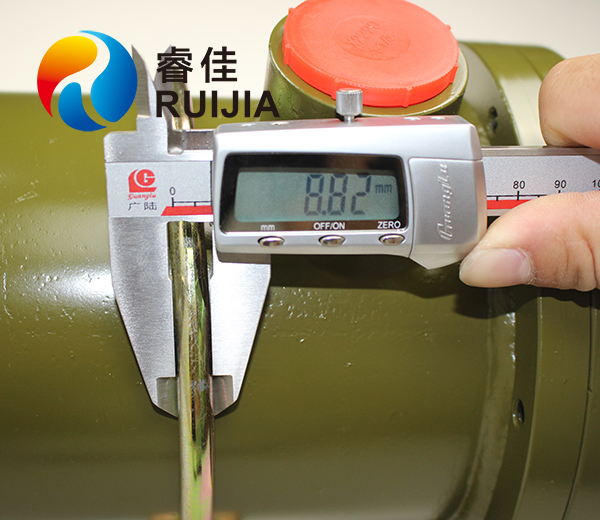 管殼式換熱器OR-250厚度測(cè)量圖