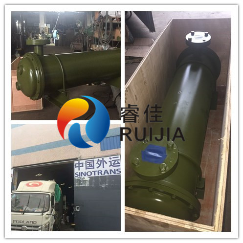 東南亞老客戶定做12寸水冷卻器