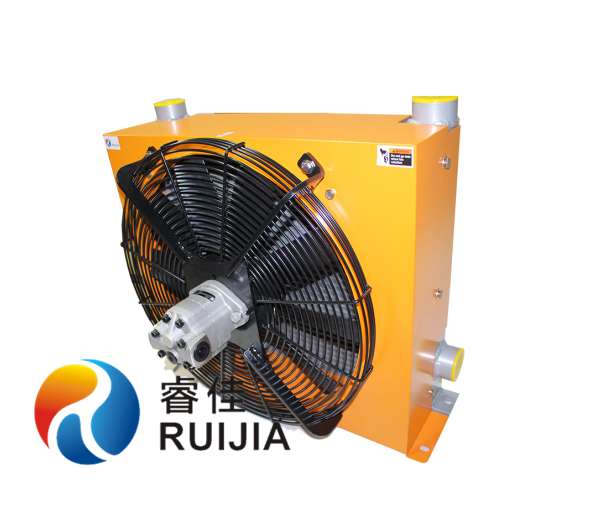 液壓馬達風冷卻器RJ-6511-HM-20側面