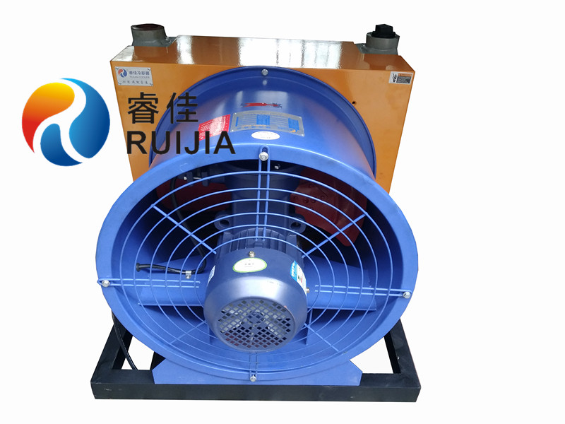 定做防爆電機(jī)風(fēng)冷<font color='red'>液壓油冷卻器</font>