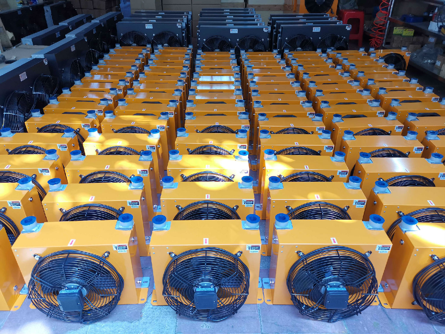 散熱器打包發貨