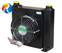 【客戶定制】24V<font color='red'>鋁合金風冷卻器</font>AH0610準備就緒?。? title=