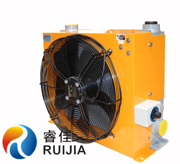 液壓站<font color='red'>風(fēng)冷卻器</font>RJ-5512H（加裝溫控版）